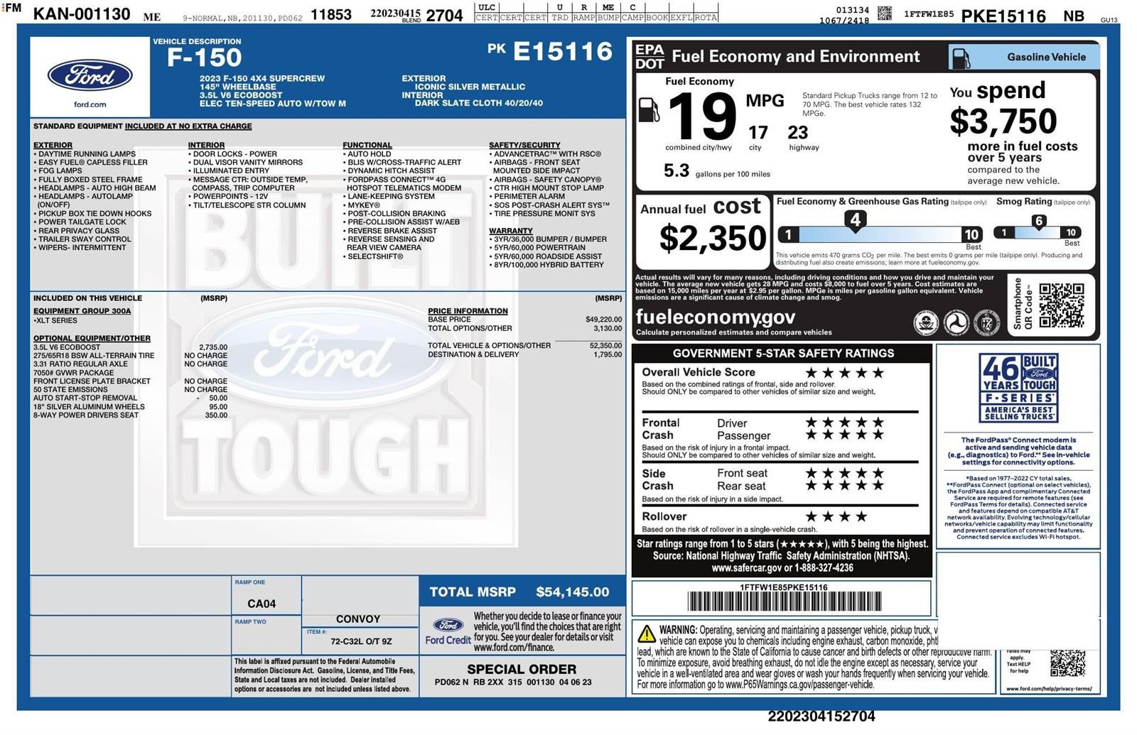2023 Ford F-150 XLT