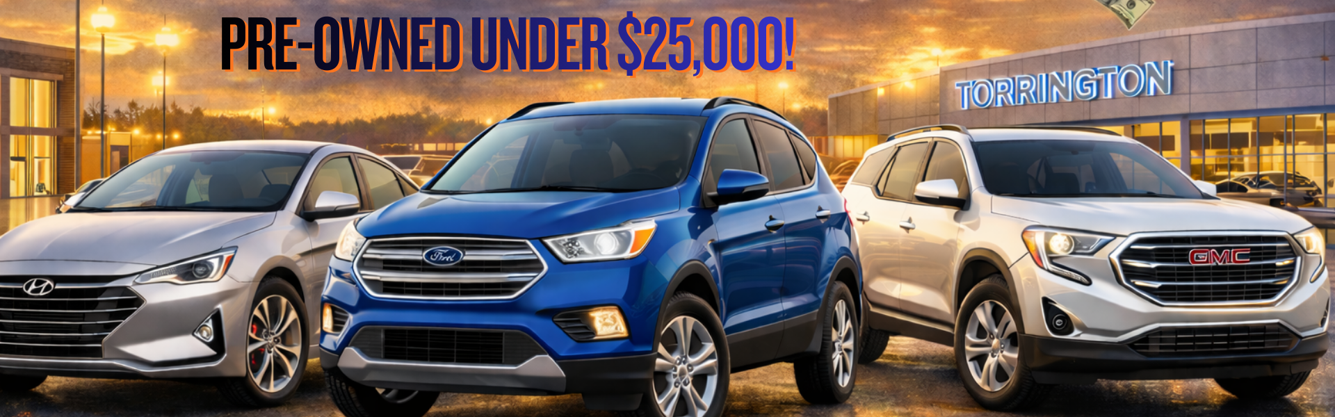 Pre-Owned Vehicles at Torrington Ford for under $25,000