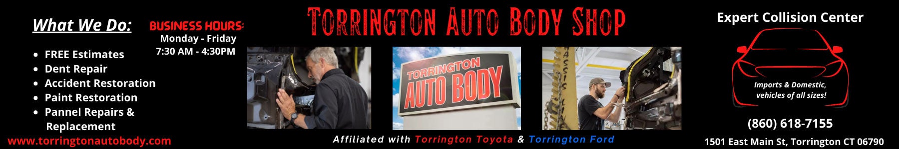 Auto Body Shop | Torrington Ford in Torrington CT